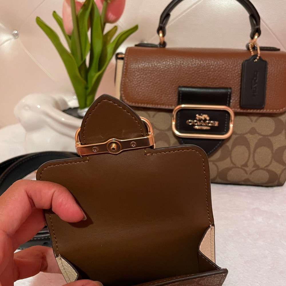 Coach Mini Top Handle and Wallet Set - Picture 5 of 5